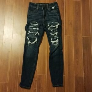 Ripped American Eagle jeans